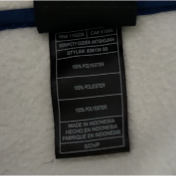 NFL Team Apparel Indianapolis Colts Football Fleece Zip Up Jacket Women Small - Picture 3 of 14